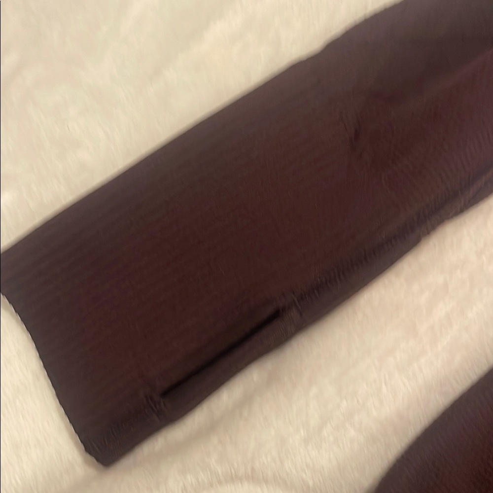 lululemon athletica restless pullover Maroon Hooded Sweater - Picture 3 of 7
